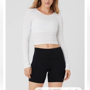 Alo yoga gather long sleeve